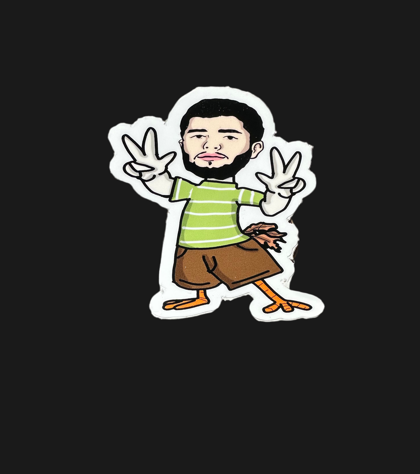 El Chicken Little Sticker
