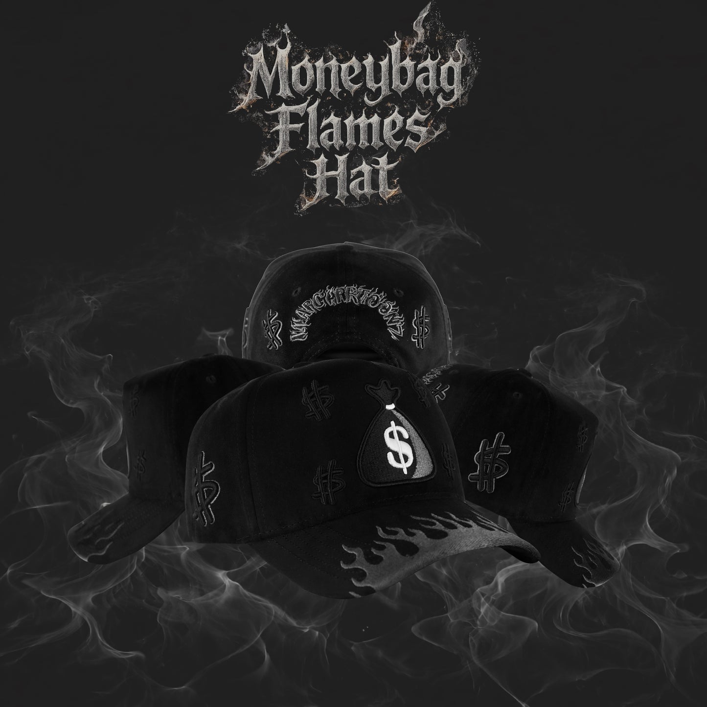 MONEYBAG FLAMES HAT💰🔥