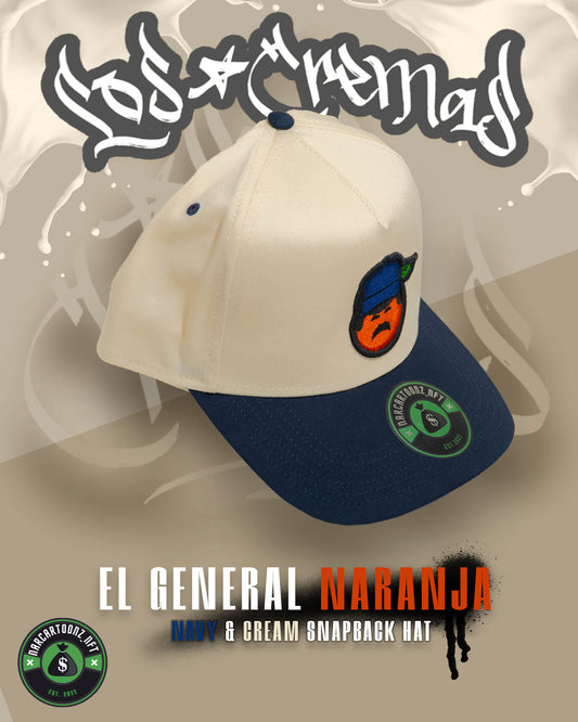 El General Naranja Cream Hat