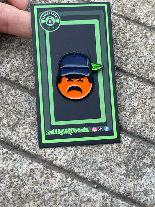 General Naranja Pin