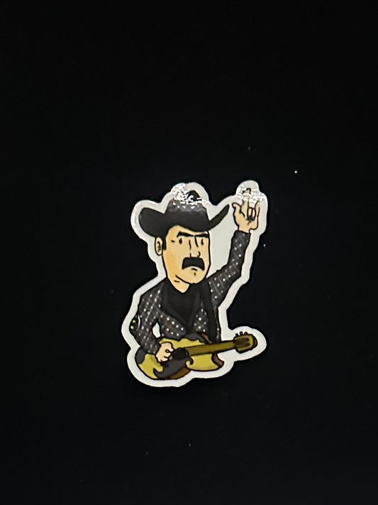 Mario Tucanes Sticker Black