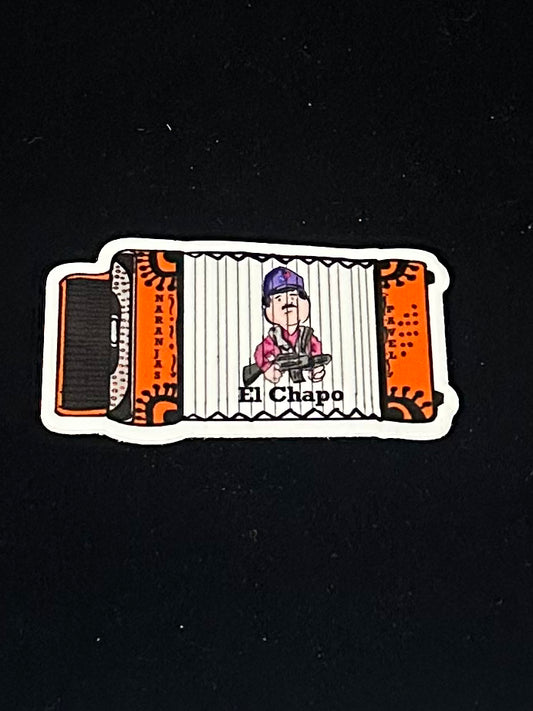 Acordeon Pavel Naranjas Sticker