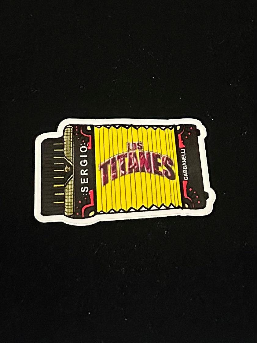 Acordeon Titanes Sticker