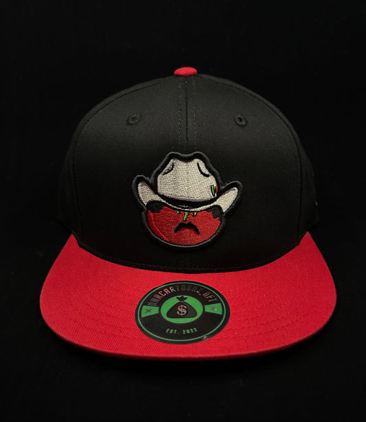 "El Tomate Ranchero" Flat Brim Hat