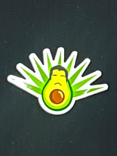 Aguacate Agave Belico Sticker